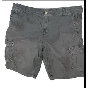Tommy Bahama Gray Cargo Shorts Mens Size 42 Cotton Casual Outdoor